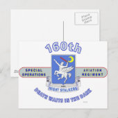 160. SONDERBETRIEBSREGIMENT FÜR DIE LUFTFAHRT POSTKARTE (Vorne/Hinten)