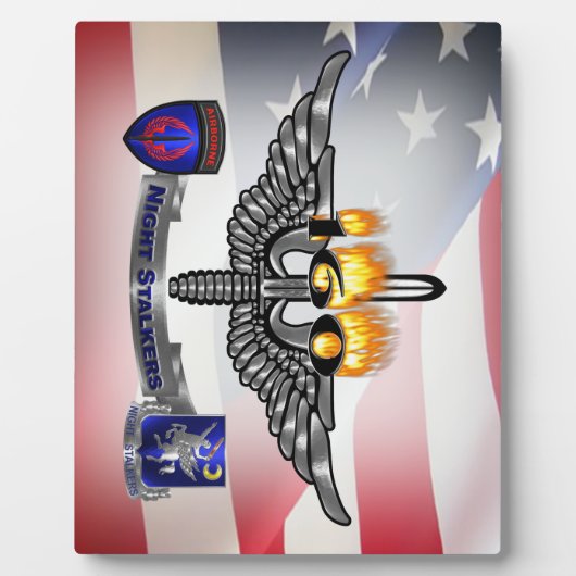 160. Special Operations Aviation NIGHT STALKERS Fotoplatte (Vorderseite)