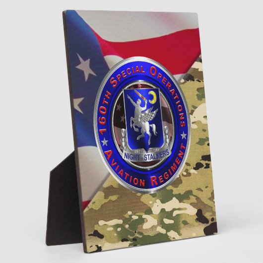 160. Special Operations Aviation NIGHT STALKERS Fotoplatte (Seite)