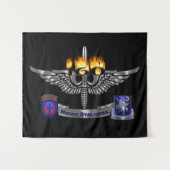 160. Special Operations Aviation NIGHT STALKERS Wandteppich (Vorderseite (Horizontal))