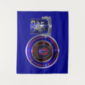 160. Special Operations Aviation NIGHT STALKERS Wandteppich (Vorderseite)