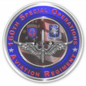 160. Special Operations Aviation Regiment "SOAR" Aufkleber (Vorderseite)