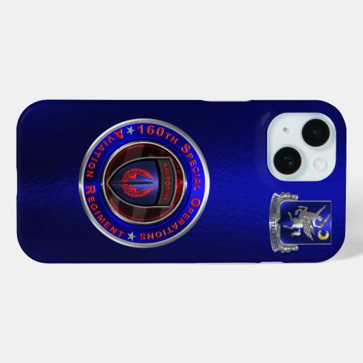 160. Special Operations Aviation Regiment SOAR Case-Mate iPhone Hülle (Rückseite (Horizontal))