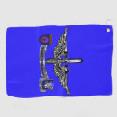 160. Special Operations Aviation Regiment "SOAR" Golfhandtuch (Horizontal)