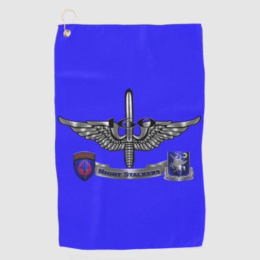 160. Special Operations Aviation Regiment "SOAR" Golfhandtuch (Vorderseite)