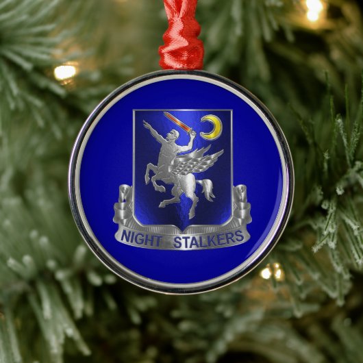 160. Special Operations Aviation Regiment "SOAR" Ornament Aus Metall (Baum)