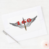 160. Special Operations Aviation Regiment (SOAR) Rechteckiger Aufkleber (Umschlag)
