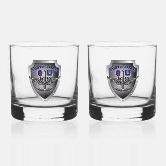 160. Special Operations Aviation Regiment SOAR Whiskyglas (Vorderseite)