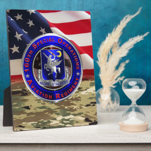 160th Special Operations Aviation NIGHT STALKERS Fotoplatte
