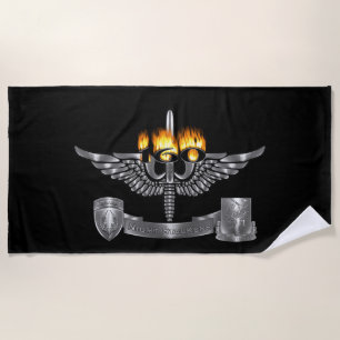 160th Special Operations Aviation NIGHT STALKERS Strandtuch