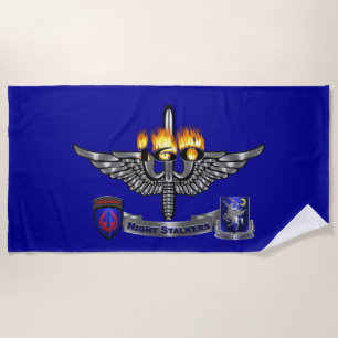 160th Special Operations Aviation NIGHT STALKERS Strandtuch