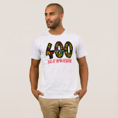 1619 Unsere Vorfahren Projekt 400 Jahre des Mensch T-Shirt (Vorne ganz)