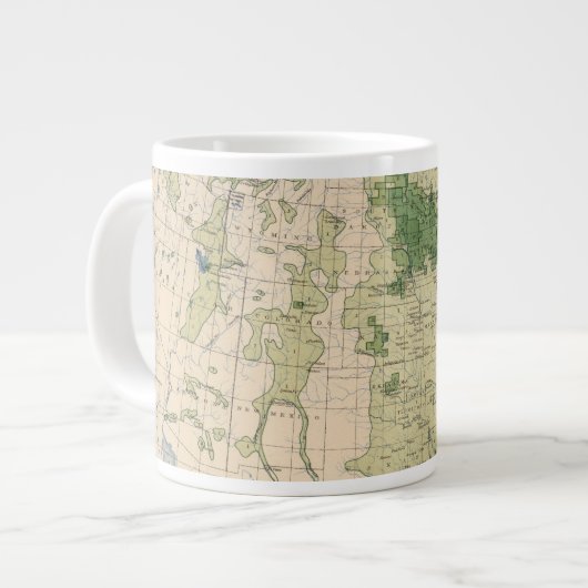 161 Gerste/Quadratmeile Jumbo-Tasse (Vorderseite Links)
