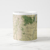 161 Gerste/Quadratmeile Jumbo-Tasse (Vorderseite)