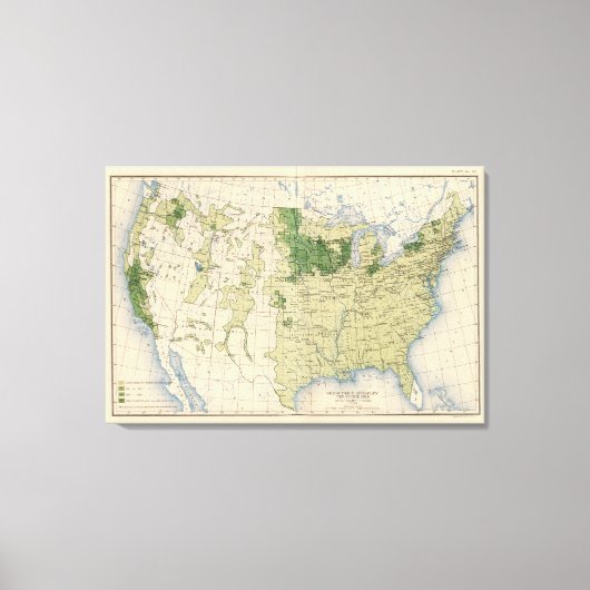 161 Gerste/Quadratmeile Leinwanddruck (Vorderseite)