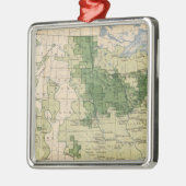 161 Gerste/Quadratmeile Silbernes Ornament (Links)