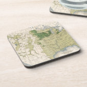 161 Gerste/Quadratmeile Untersetzer (Linke Seite)