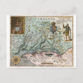 1627 Virginia Karte (Vorderseite)