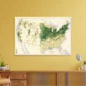 162 Hay, Futter/Quadratmeile Leinwanddruck (Insitu (Wohnzimmer))