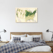 162 Hay, Futter/Quadratmeile Leinwanddruck (Insitu (Schlafzimmer))