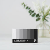 162 mit großem Bildschirm - Farbmischung - Weiß Visitenkarte (Stehend Vorderseite)