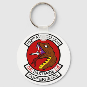 162nd Avn Co. (AH) Copperheads Schlüsselanhänger