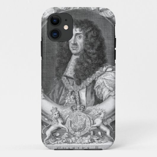 (1630-85) König Charles-II Großbritannien und Zorn Case-Mate iPhone Hülle (Rückseite)