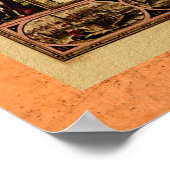 1635 Old World Map Poster (Ecke)