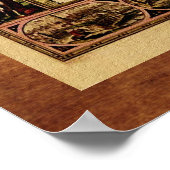 1635 Old World Map Poster (Ecke)