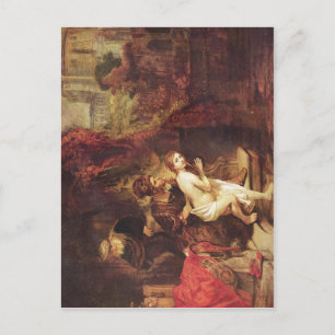 1647 Rembrandt - Susanna und die Alten Remb Postkarte