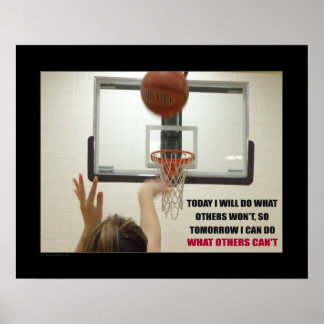 #164 (Matte) Basketball-Poster Poster