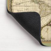 1660 Frederick de Wit Old World Map Mousepad (Ecke)