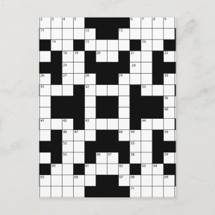 16640-Kreuzworträtsel-VEC CROSSWORD PUZZLE VEC Postkarte