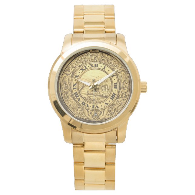 1665 Henry Jones Print Armbanduhr (Vorderseite)