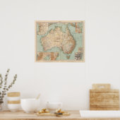 16667 Australien Poster (Küche)