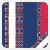 166 QUADRATISCHER AUFKLEBER (Vorderseite)