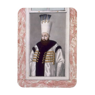 (1673-1736) Sultan Ahmed IIIs 1703-30, von 'einem Magnet