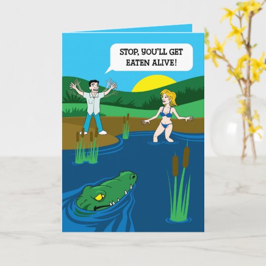 #167 Ein beliebiger Fall Karte (Gelbe Blume)