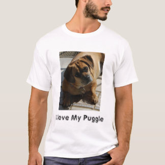 167, i-Liebe mein Puggle T-Shirt