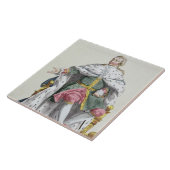 (1682-1718) König Charles-XII Schweden von 'Receu Fliese (Seite)