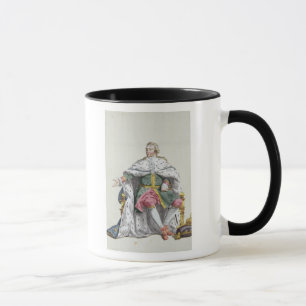 (1682-1718) König Charles-XII Schweden von 'Receu Tasse