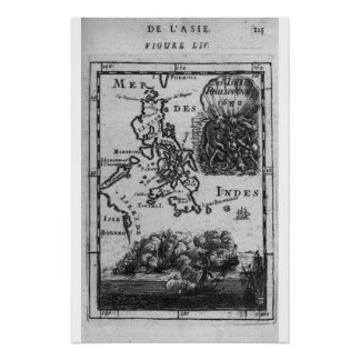 1682 Karte der Philippinen Poster