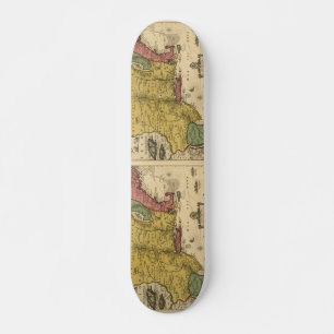 1685 Karte - neues Belgien, die neue Welt, Neu-Eng Skateboard