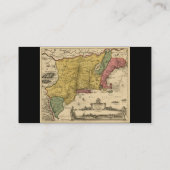 1685 Karte - New Belgien, The New World, New Engla (Rückseite)