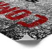 #168 (Matte) Basketball-Poster Poster (Ecke)