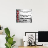 #168 (Matte) Basketball-Poster Poster (Heimbüro)