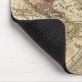 1690 Guillaume Alte Weltkarte Mousepad (Ecke)