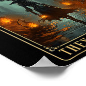 1692 fehlte eine Halloween-Hexe Poster (Ecke)