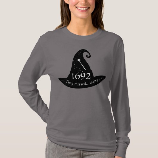 1692 haben sie viele vermisst T-Shirt (Vorderseite)