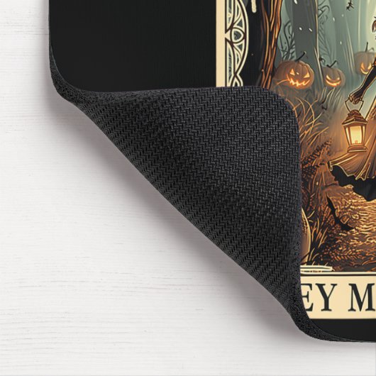 1692 Halloween Sie verpassten eine Tarot Card Wo Mousepad (Ecke)